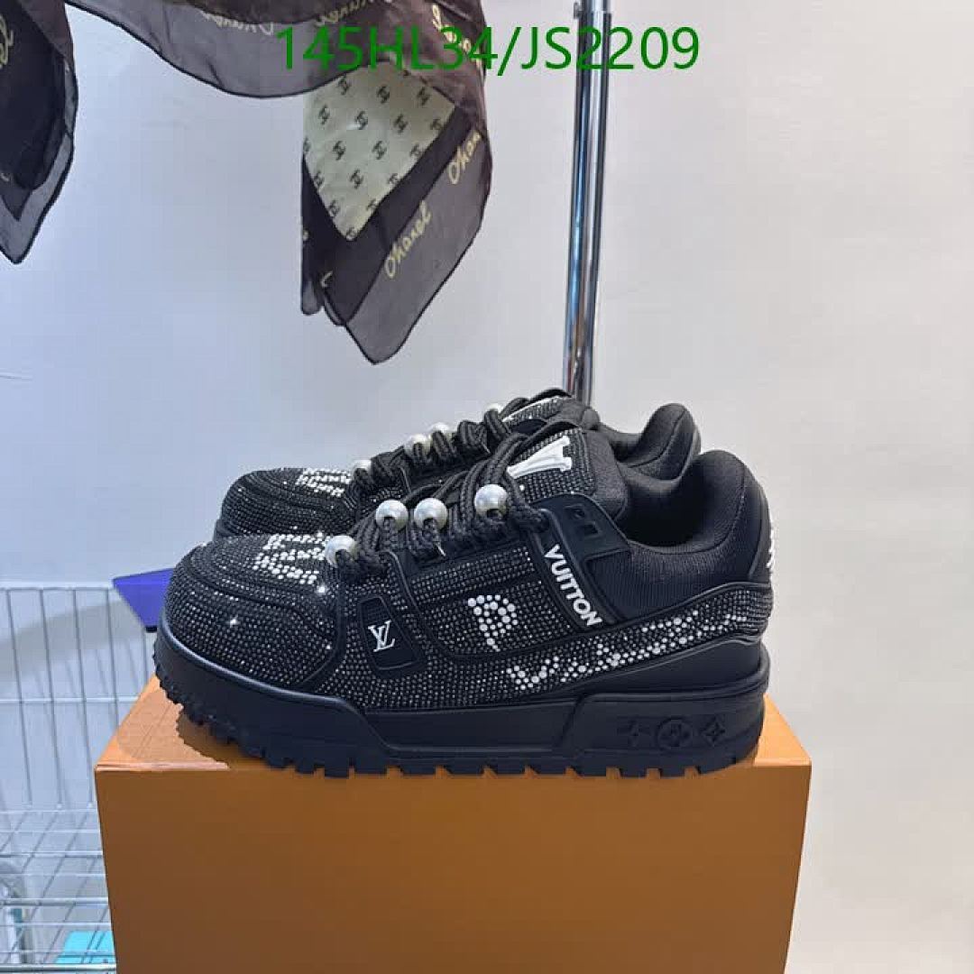 LV-Men shoes Code: JS2209 $: 145USD