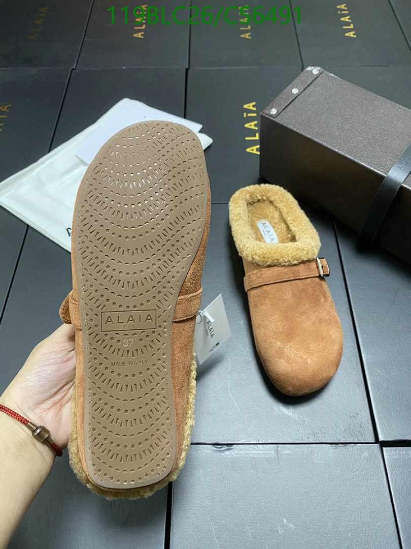 ALAIA-Women Shoes Code: CS6491 $: 119USD