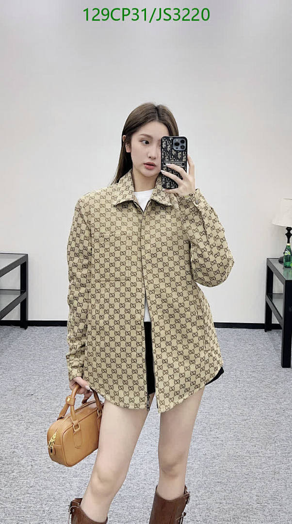 Gucci-Clothing Code: JS3220 $: 129USD