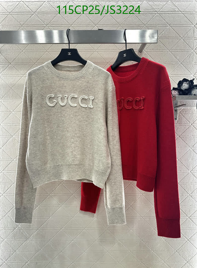 Gucci-Clothing Code: JS3224 $: 115USD