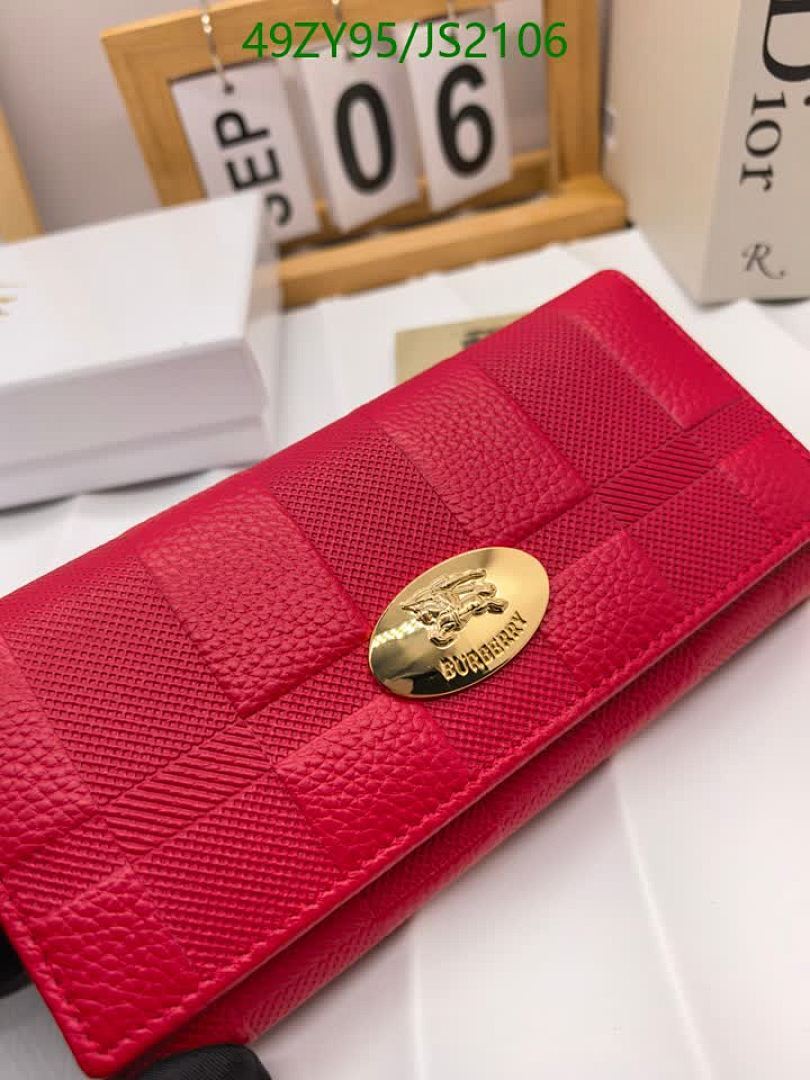 Burberry-Wallet-4A Quality Code: JS2106 $: 49USD