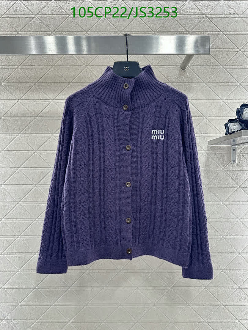 MIUMIU-Clothing Code: JS3253 $: 105USD