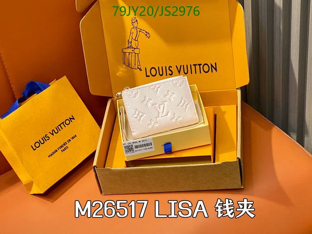 LV-Wallet Mirror Quality Code: JS2976 $: 79USD