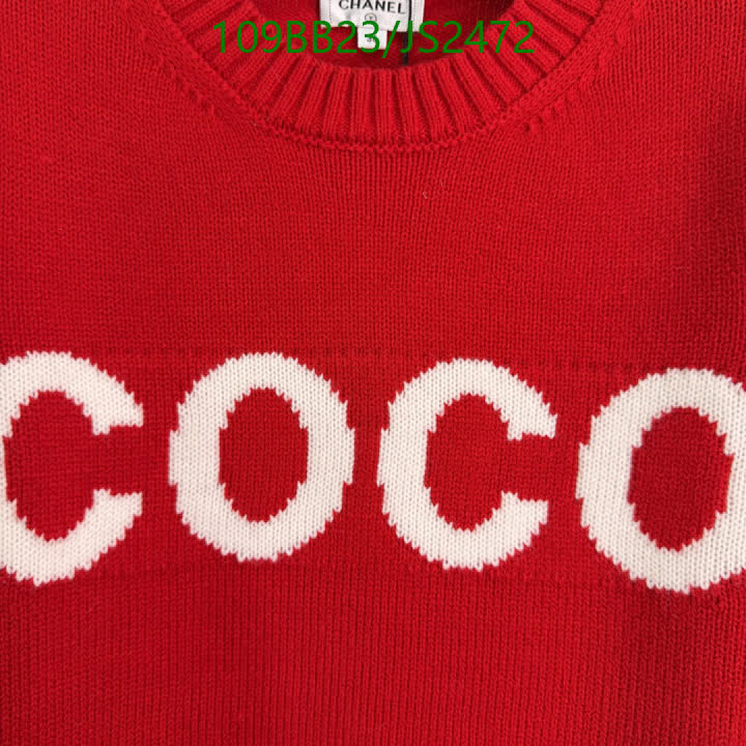 Chanel-Clothing Code: JS2472 $: 109USD