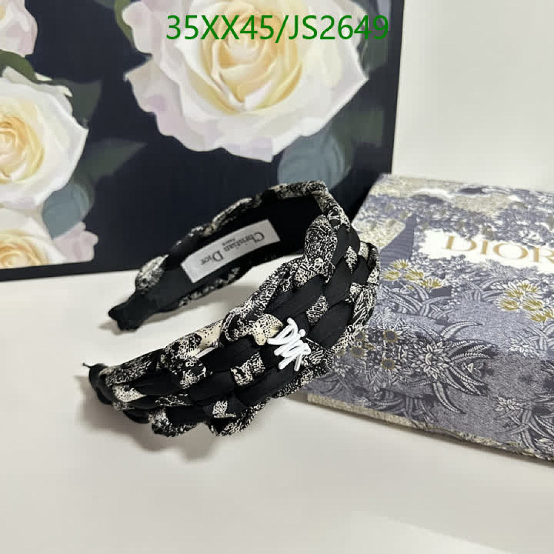 Dior-Headband Code: JS2649 $: 35USD