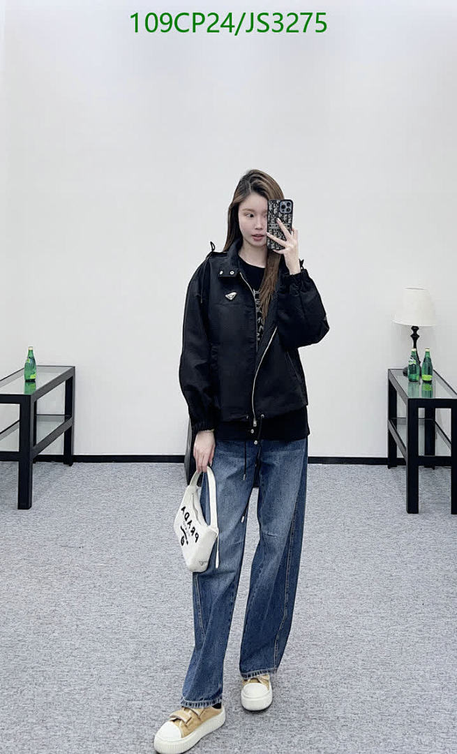 Prada-Clothing Code: JS3275 $: 109USD