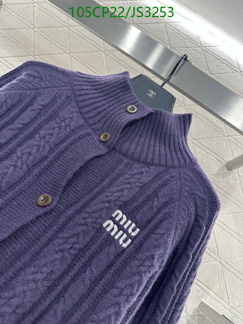 MIUMIU-Clothing Code: JS3253 $: 105USD