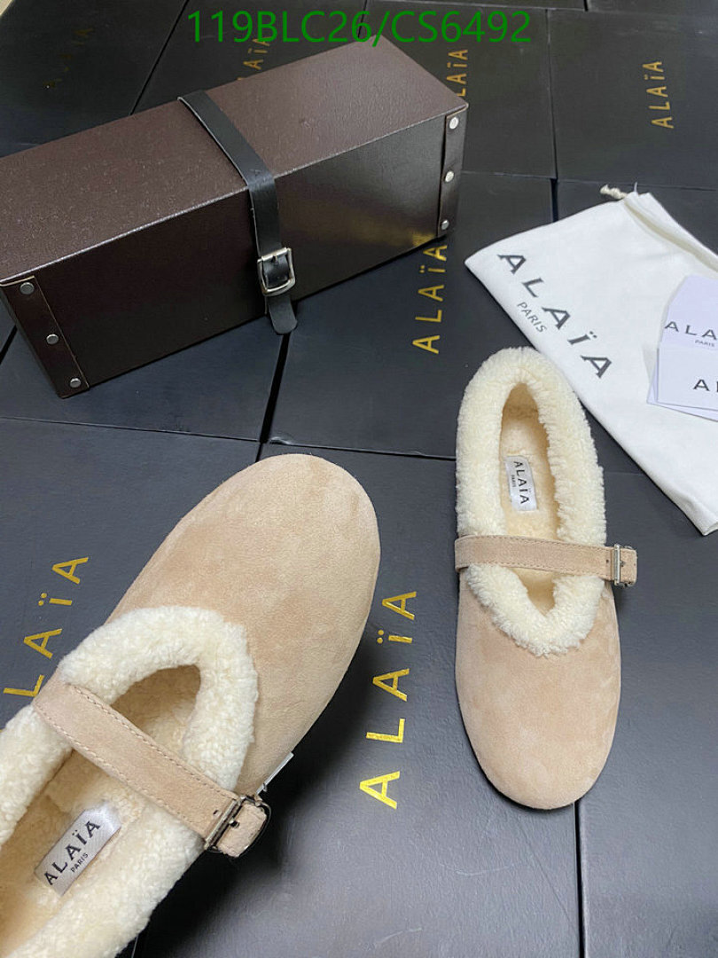 ALAIA-Women Shoes Code: CS6492 $: 119USD