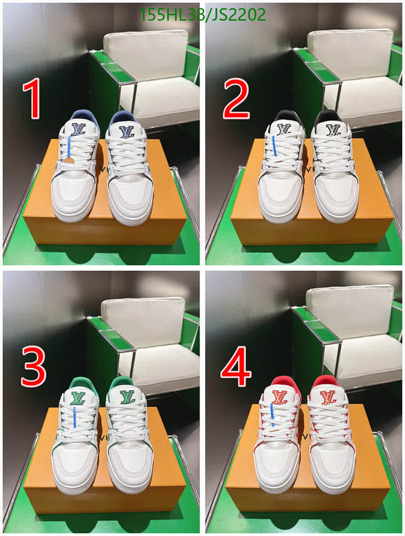 LV-Men shoes Code: JS2202 $: 155USD