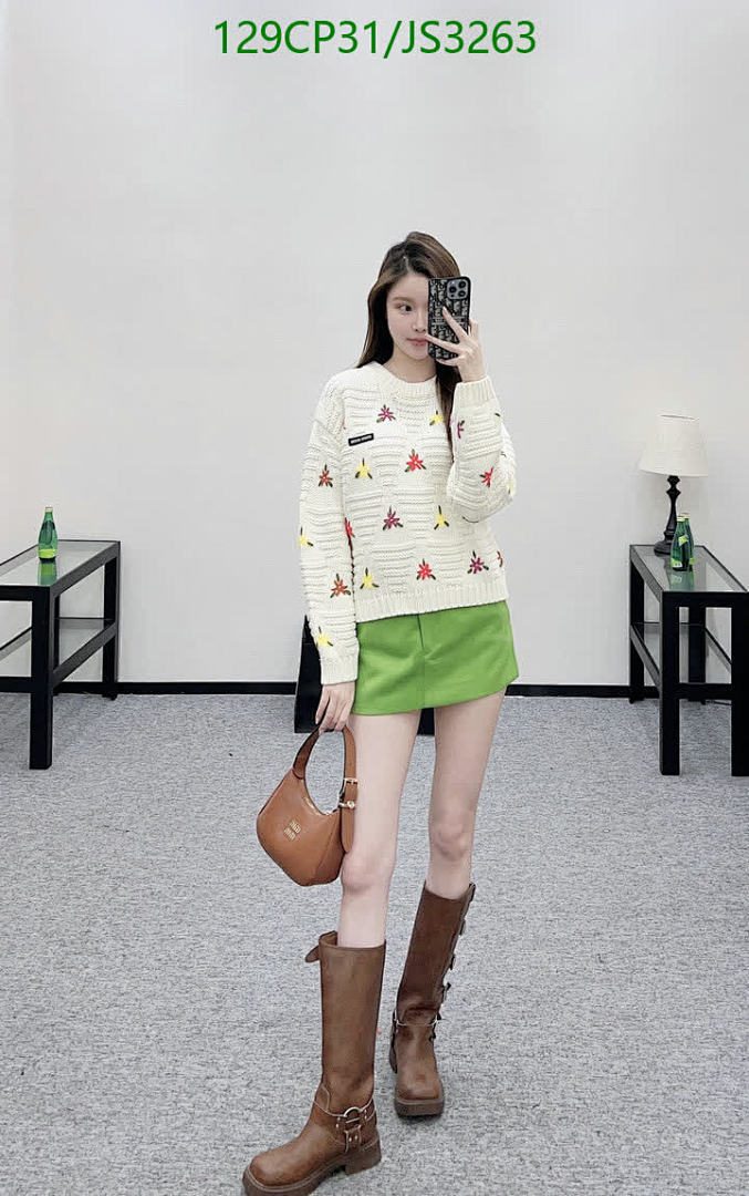 MIUMIU-Clothing Code: JS3263 $: 129USD