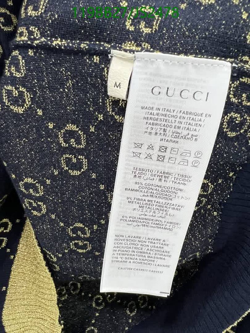 Gucci-Clothing Code: JS2478 $: 119USD