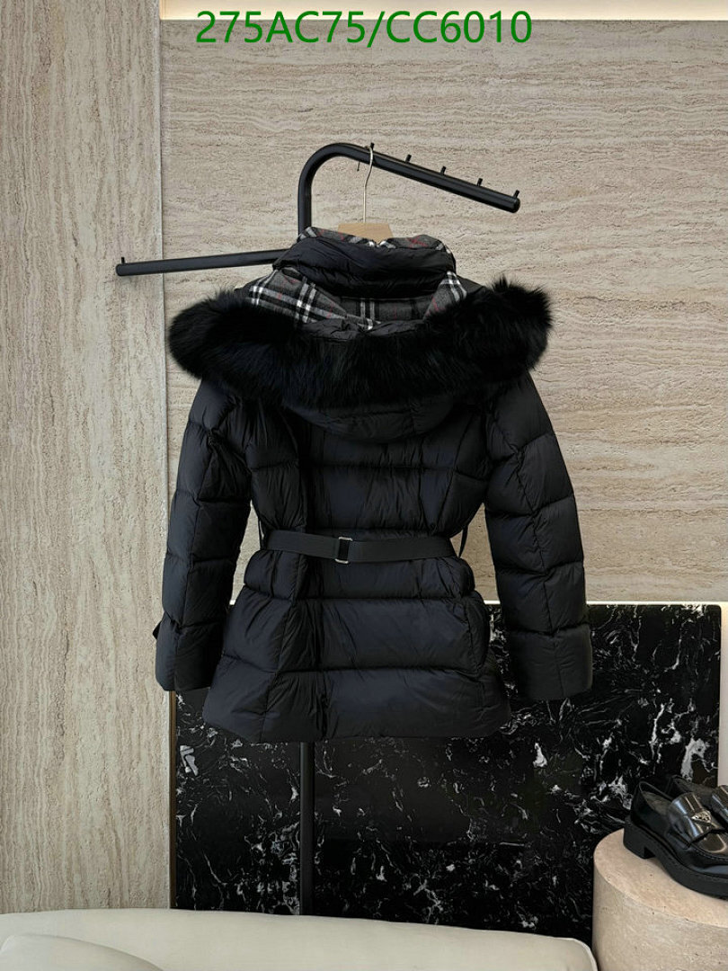 Burberry-Down jacket Women Code: CC6010 $: 275USD
