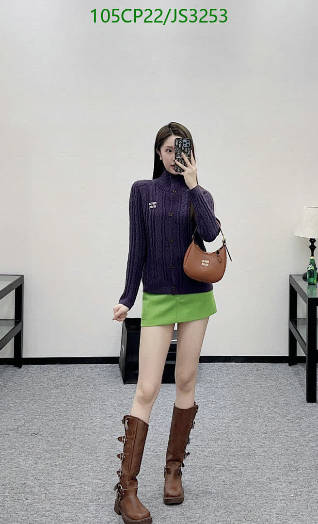 MIUMIU-Clothing Code: JS3253 $: 105USD