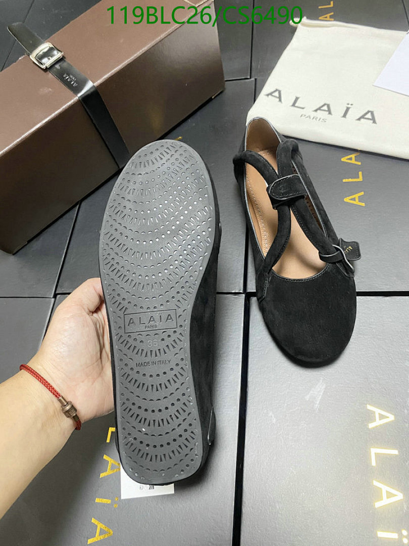 ALAIA-Women Shoes Code: CS6490 $: 119USD