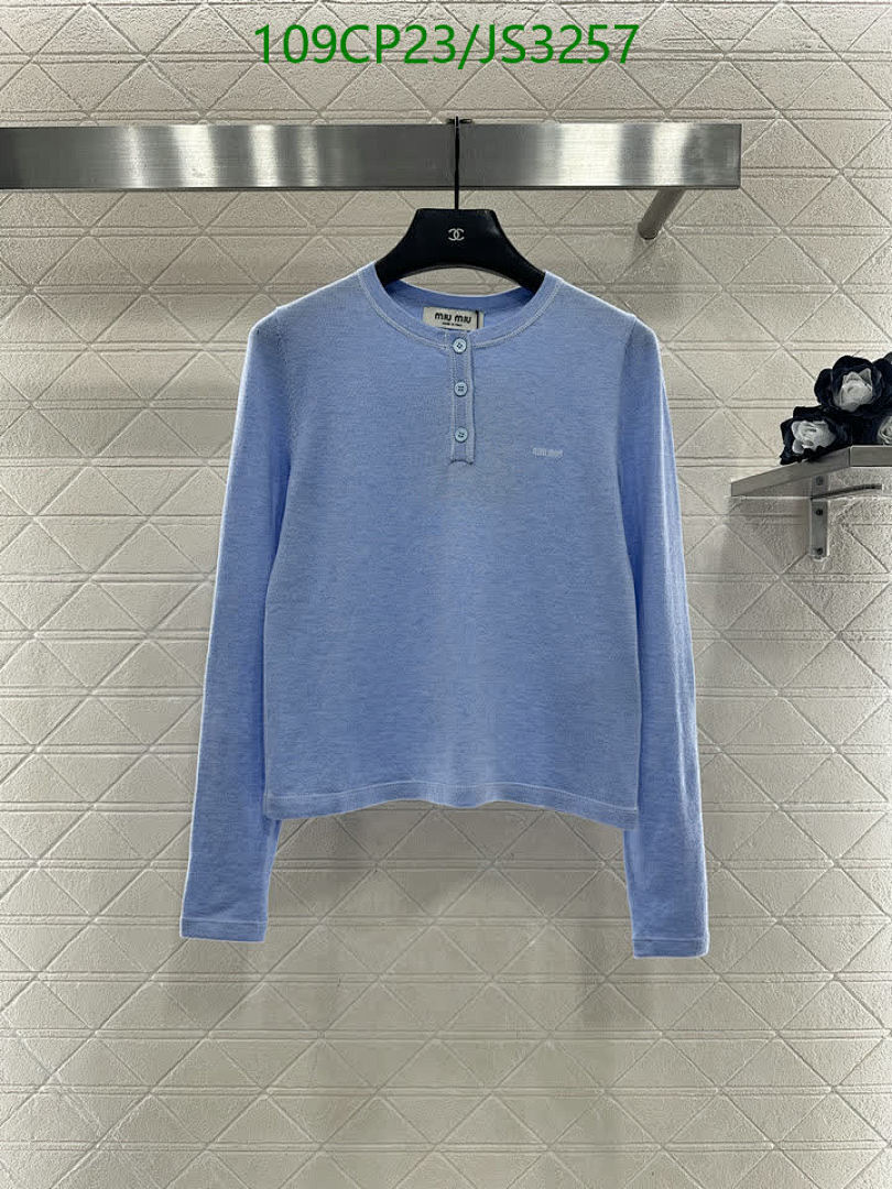 MIUMIU-Clothing Code: JS3257 $: 109USD