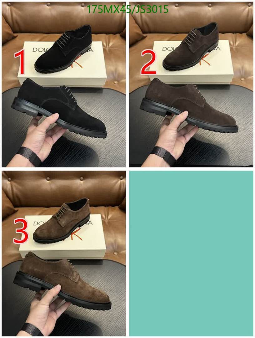 D&G-Men shoes Code: JS3015 $: 175USD