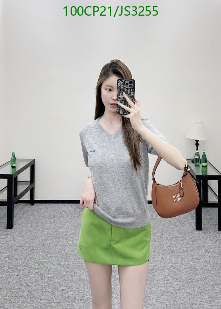 MIUMIU-Clothing Code: JS3255 $: 100USD