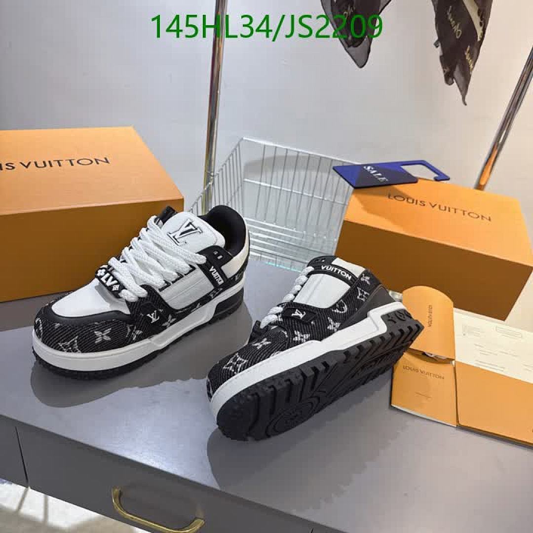 LV-Men shoes Code: JS2209 $: 145USD