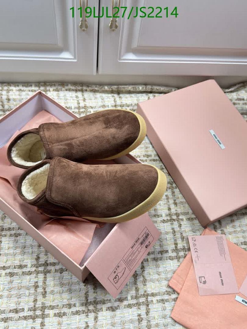 Miu Miu-Women Shoes Code: JS2214 $: 119USD