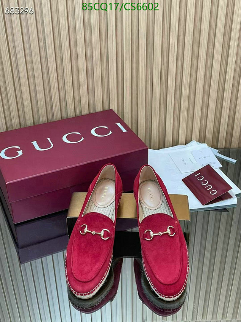 Gucci-Women Shoes Code: CS6602 $: 85USD