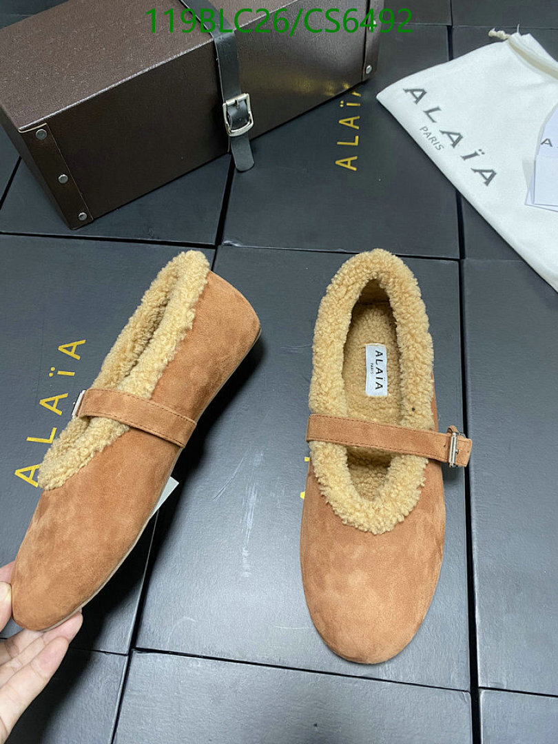 ALAIA-Women Shoes Code: CS6492 $: 119USD