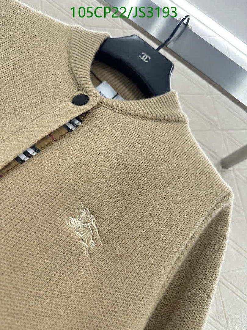 Burberry-Clothing Code: JS3193 $: 105USD