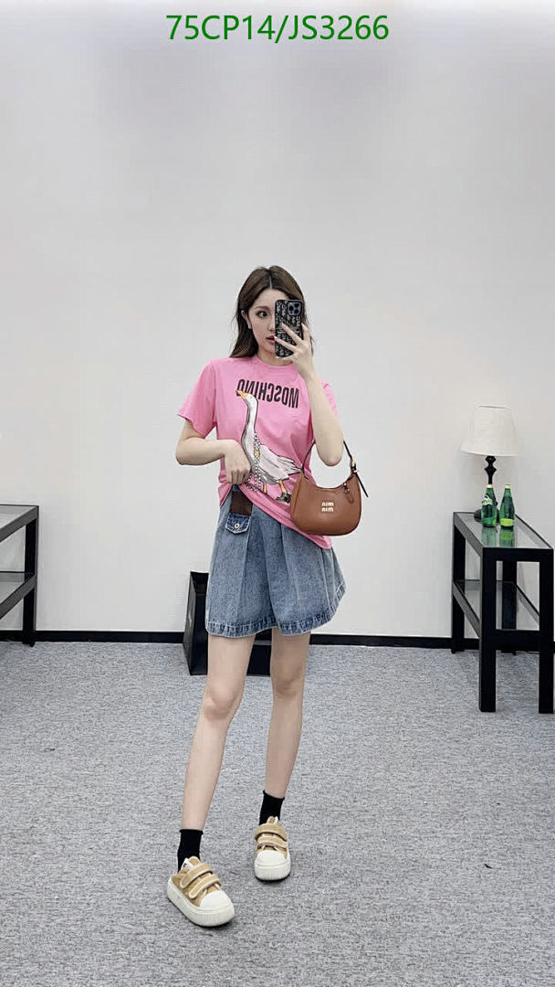Moschino-Clothing Code: JS3266 $: 75USD