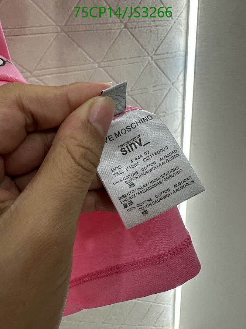 Moschino-Clothing Code: JS3266 $: 75USD