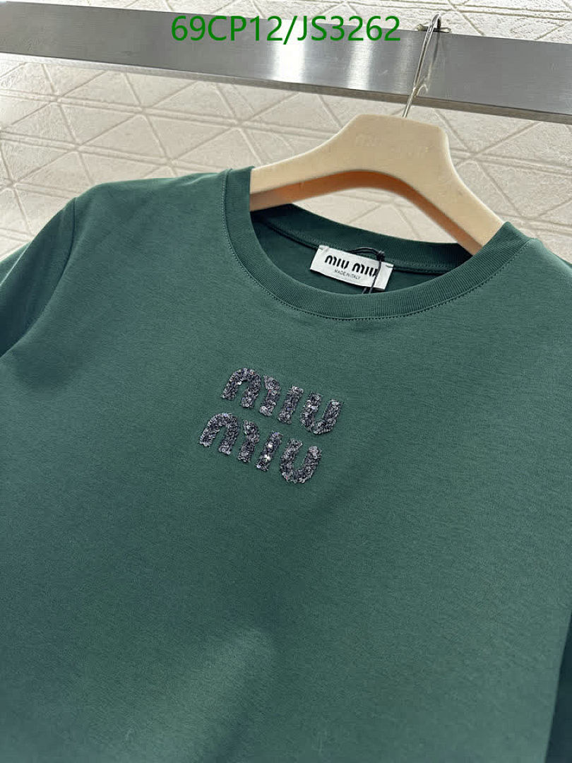 MIUMIU-Clothing Code: JS3262 $: 69USD