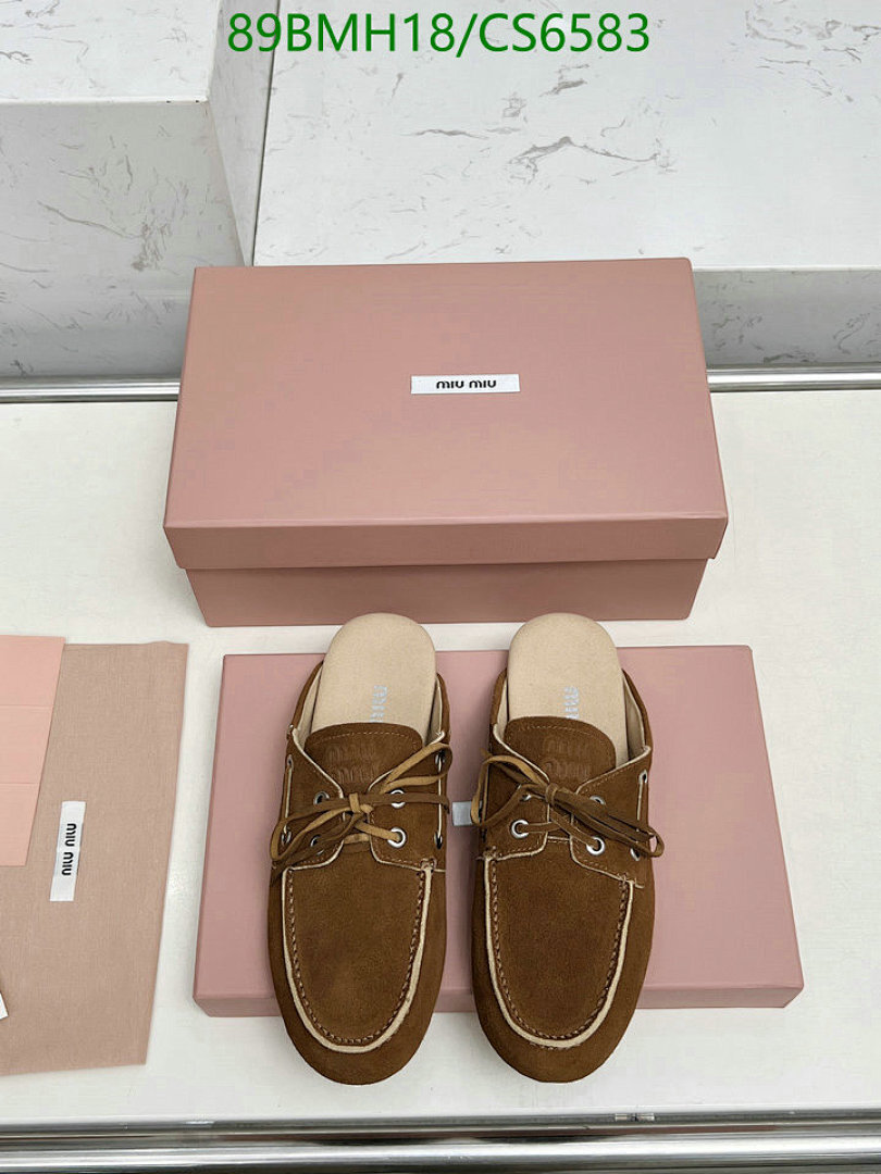 Miu Miu-Women Shoes Code: CS6583 $: 89USD