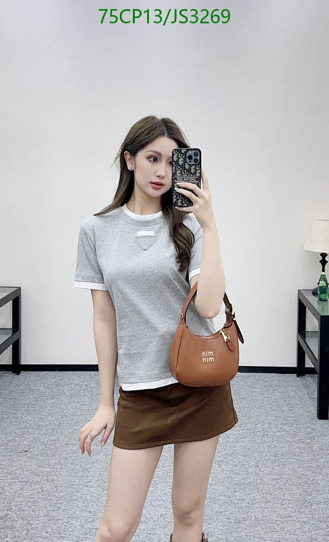 Prada-Clothing Code: JS3269 $: 75USD
