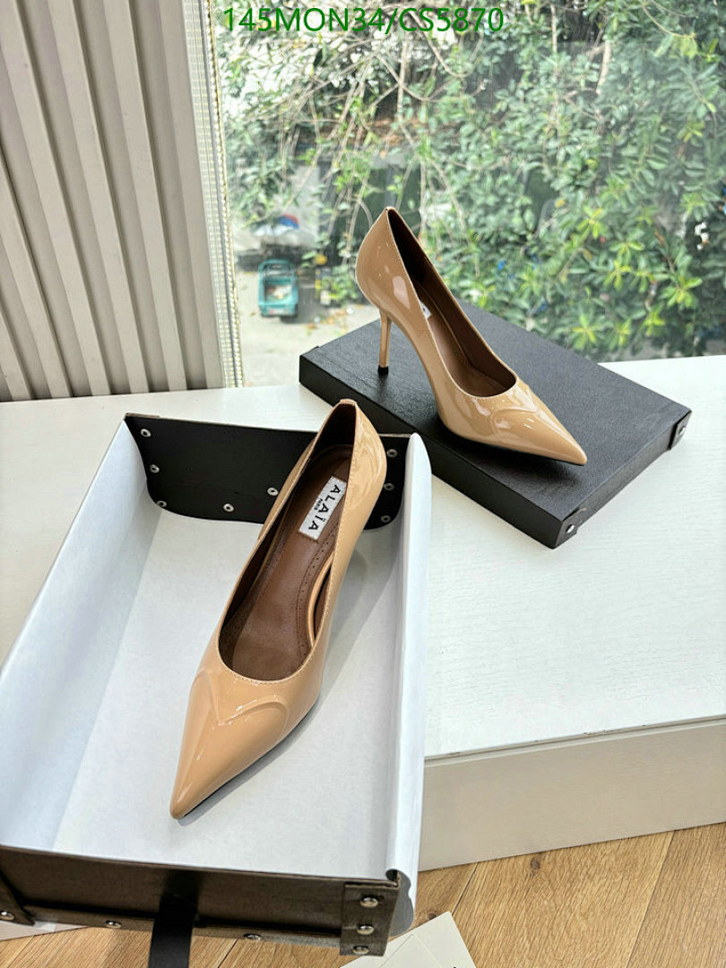 ALAIA-Women Shoes Code: CS5870 $: 145USD