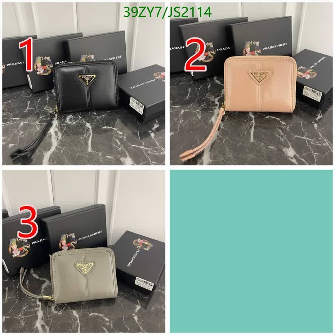 Prada-Wallet-4A Quality Code: JS2114 $: 39USD
