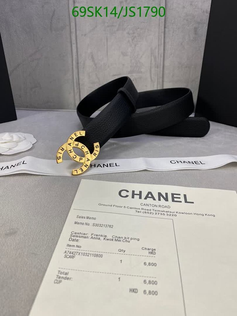 Chanel-Belts Code: JS1790 $: 69USD
