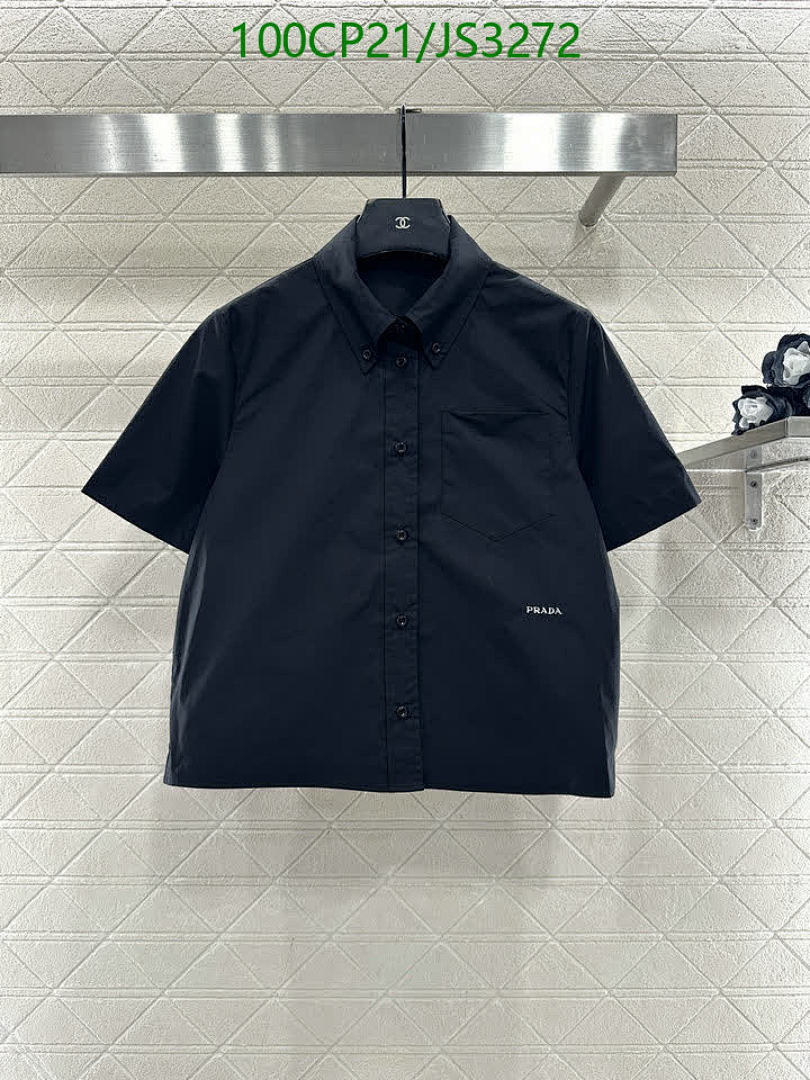Prada-Clothing Code: JS3272 $: 100USD