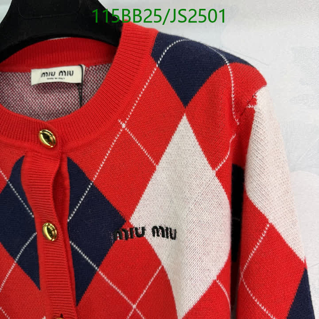 MIUMIU-Clothing Code: JS2501 $: 115USD