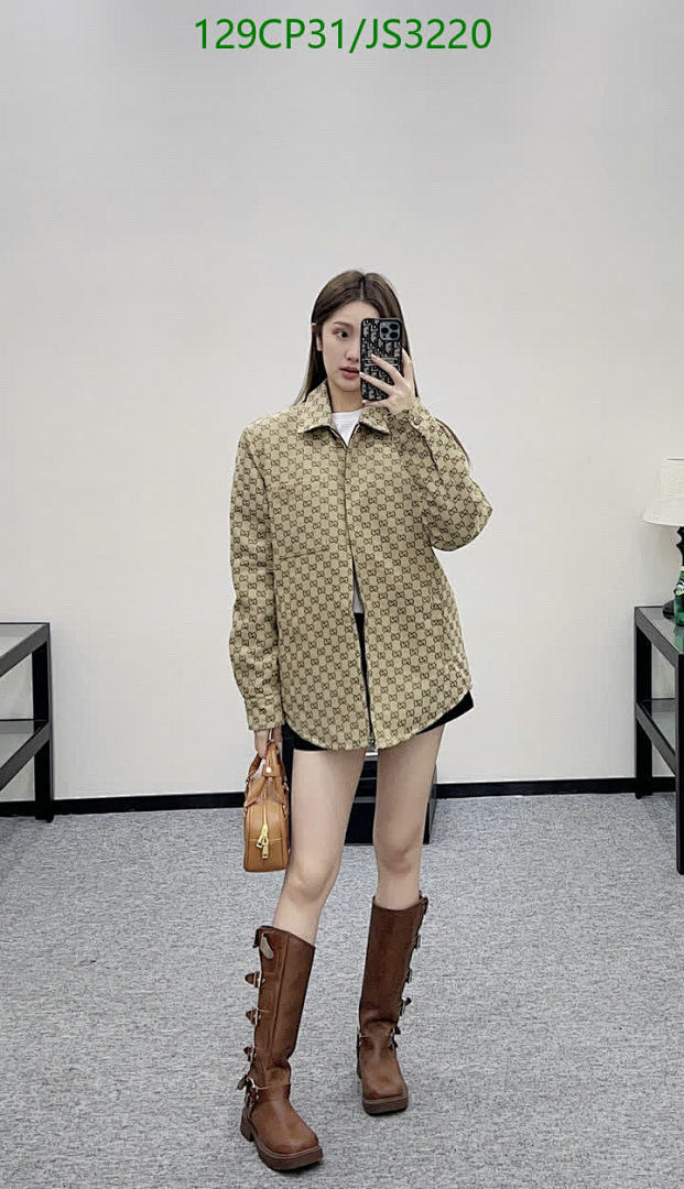Gucci-Clothing Code: JS3220 $: 129USD