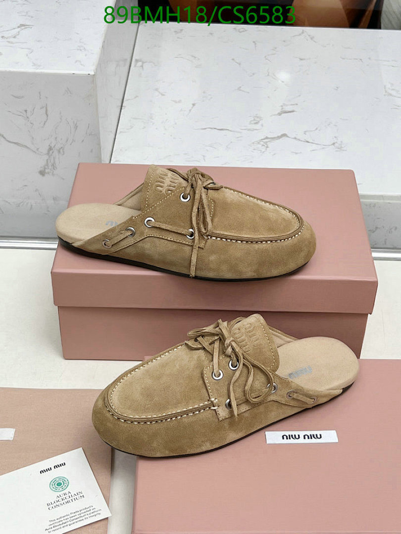 Miu Miu-Women Shoes Code: CS6583 $: 89USD