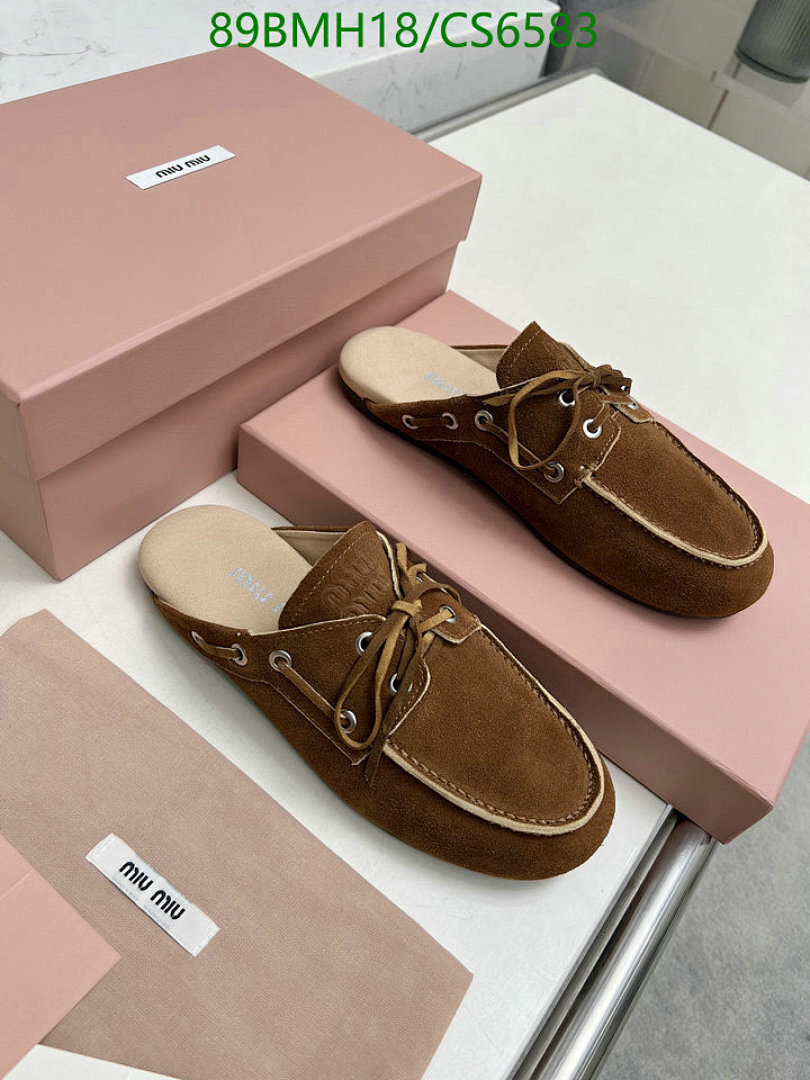 Miu Miu-Women Shoes Code: CS6583 $: 89USD