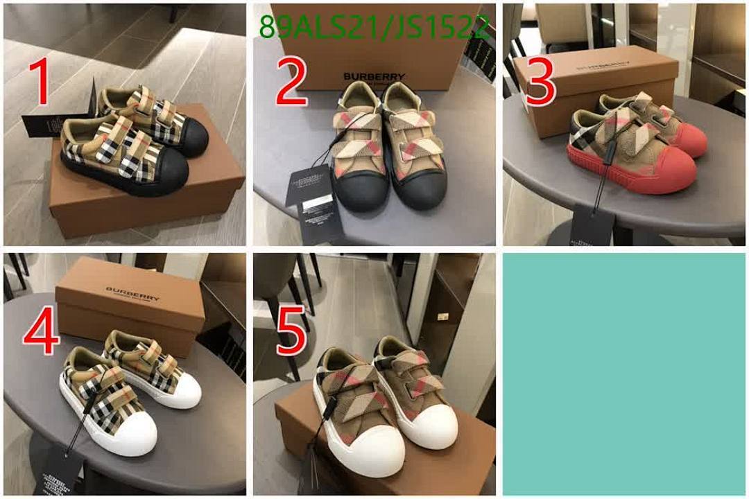 Burberry-Kids shoes Code: JS1522 $: 89USD