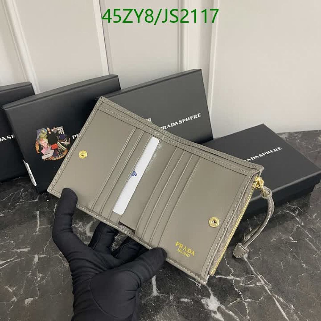 Prada-Wallet-4A Quality Code: JS2117 $: 45USD