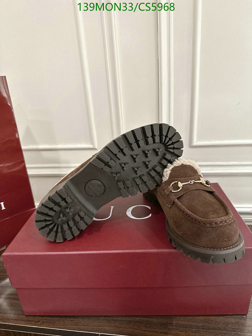 Gucci-Women Shoes Code: CS5968 $: 139USD