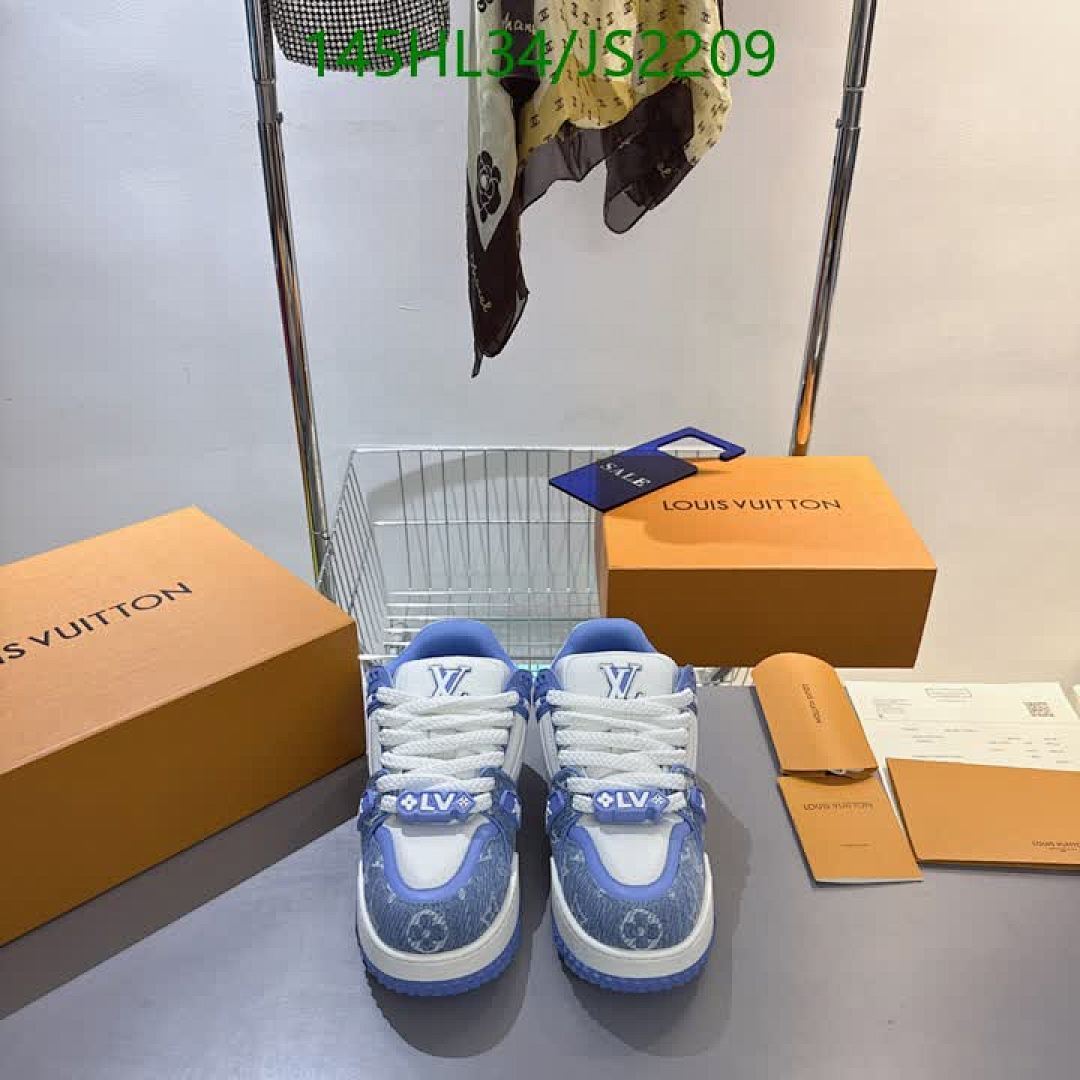 LV-Men shoes Code: JS2209 $: 145USD