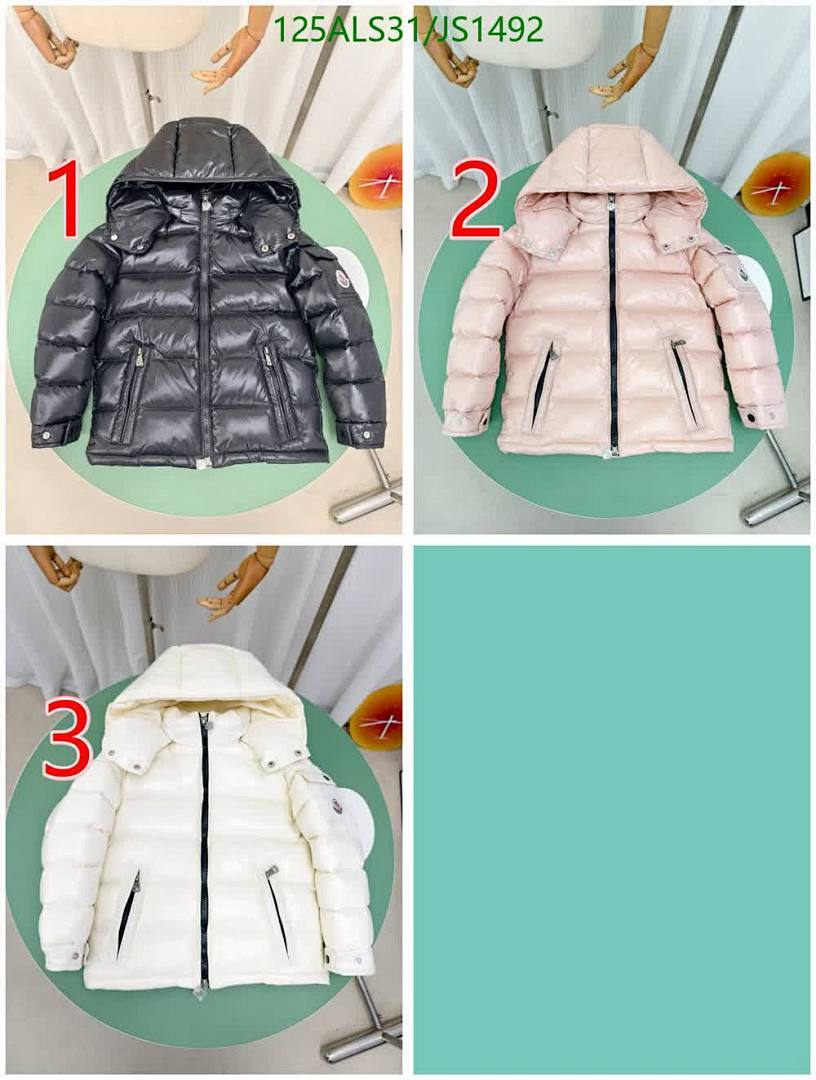 Moncler-Kids Clothing Code: JS1492 $: 125USD