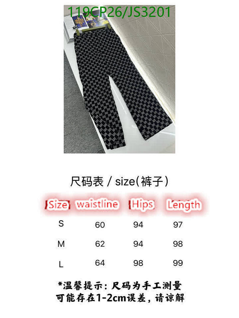 Gucci-Clothing Code: JS3201 $: 119USD