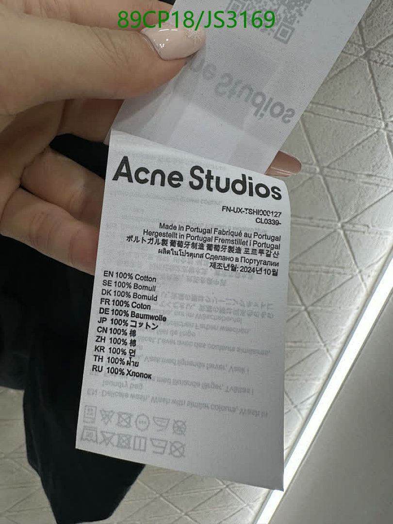 Acne Studios-Clothing Code: JS3169 $: 89USD