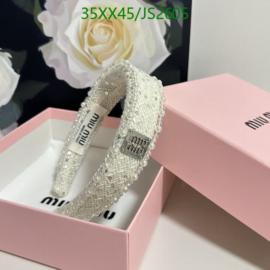MIU MIU-Headband Code: JS2605 $: 35USD