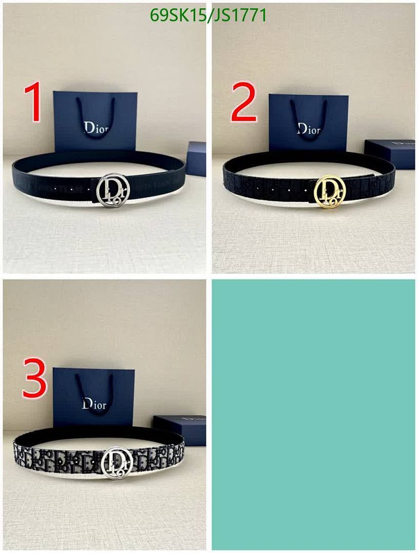Dior-Belts Code: JS1771 $: 69USD