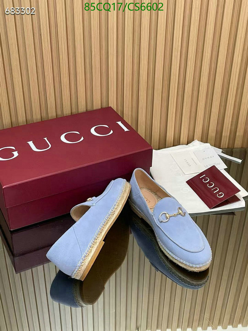 Gucci-Women Shoes Code: CS6602 $: 85USD
