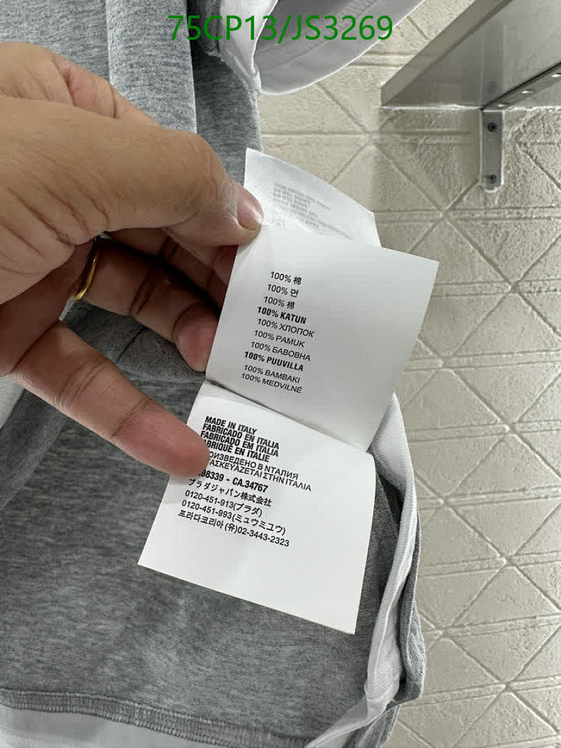 Prada-Clothing Code: JS3269 $: 75USD